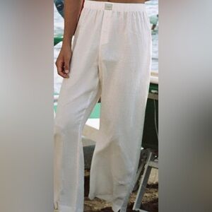 Comme Si La Boxer Alta Linen in Cream